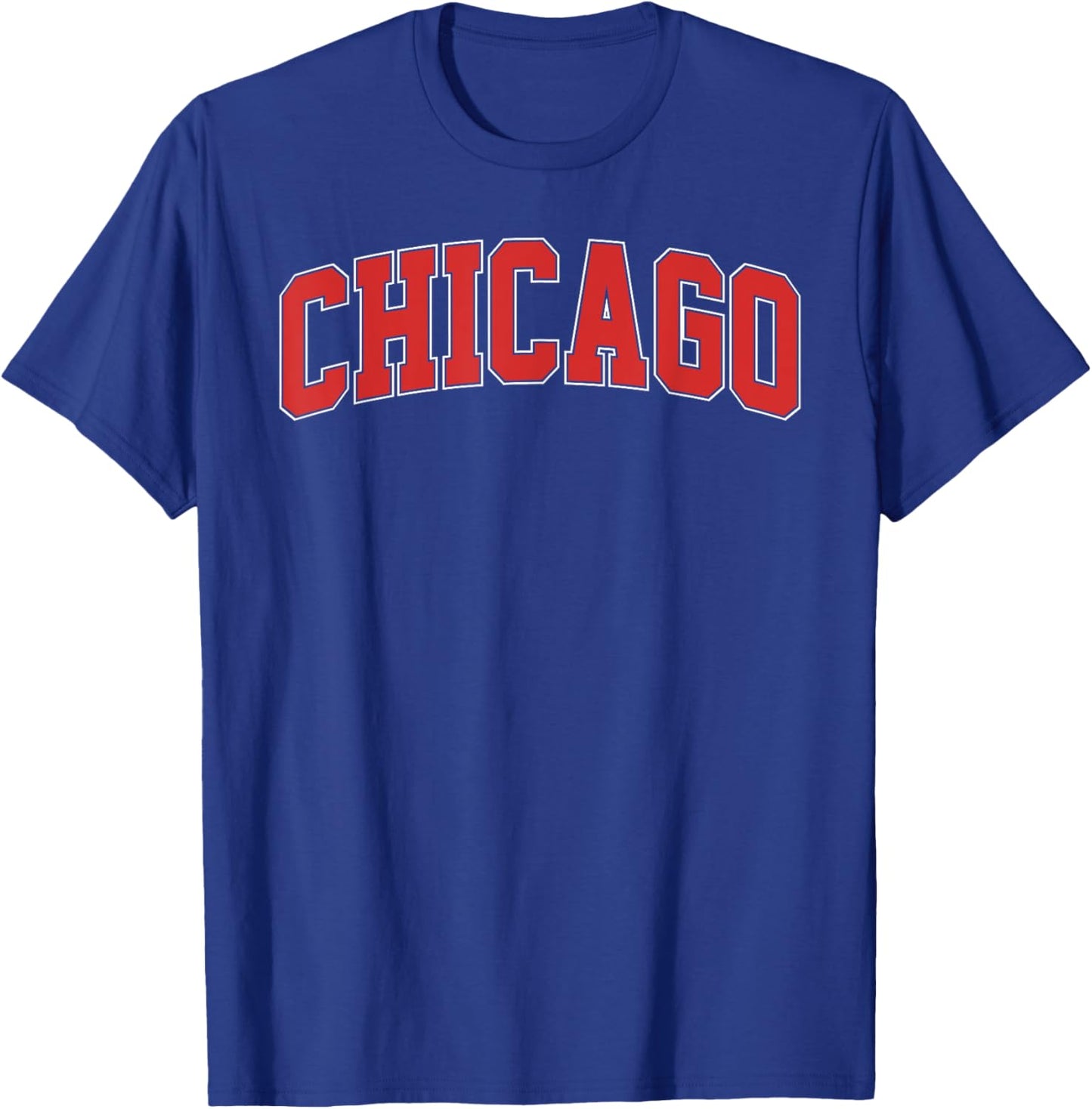 Chicago Red Text Throwback Design Women Kids T-Shirt - T-Shirt | Royal