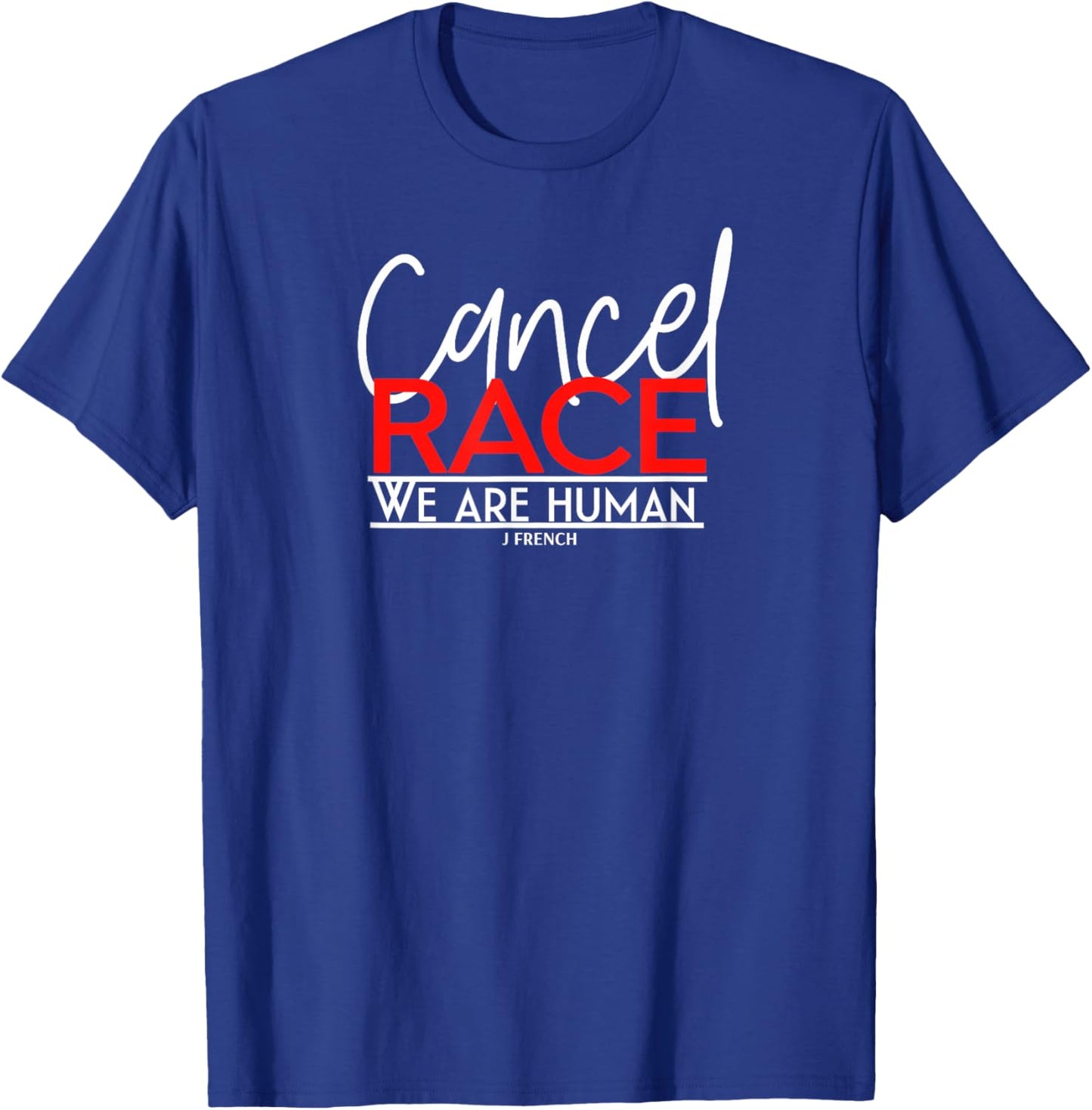 Cancel Race T-Shirt - T-Shirt | Royal
