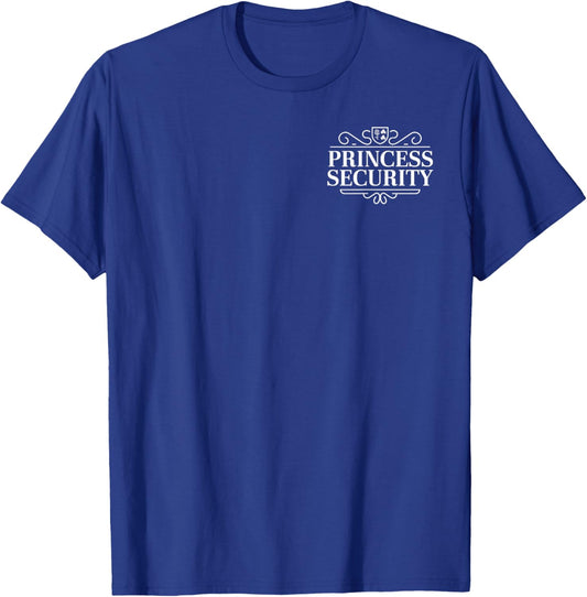 Princess Security Team Birthday For Big Brother & Dad Funny T-Shirt - T-Shirt | Royal