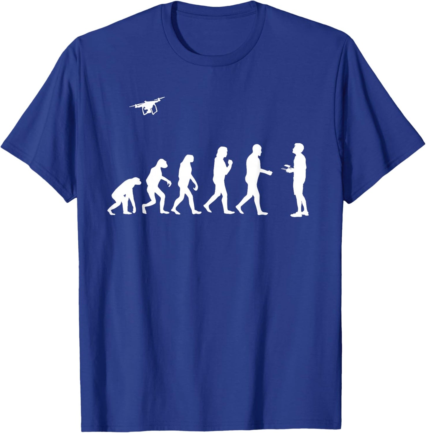 Drone Pilot Art Women Drone Enthusiast Drone Lover T-Shirt - T-Shirt | Royal