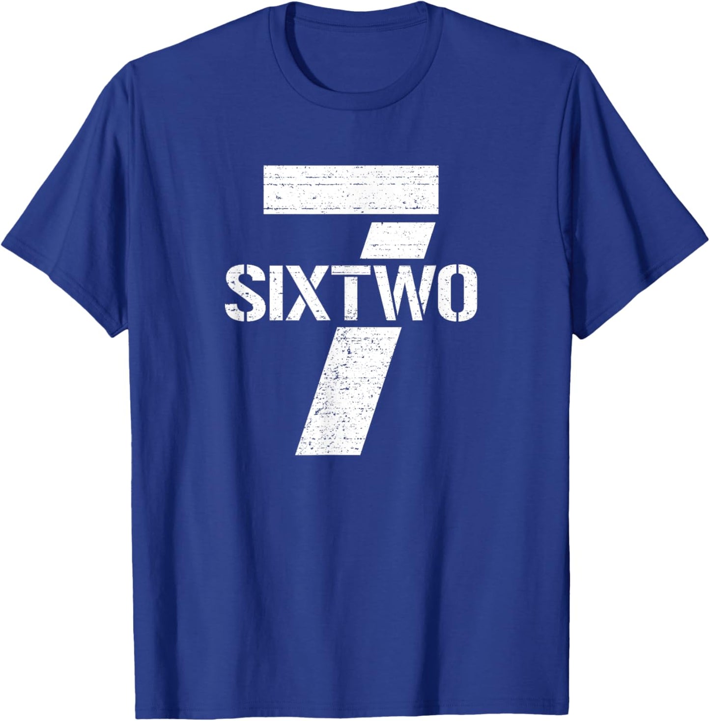 Seven Six Two Gun Caliber 7.62 mm Bullet Gun 7.62 T-Shirt - T-Shirt | Royal