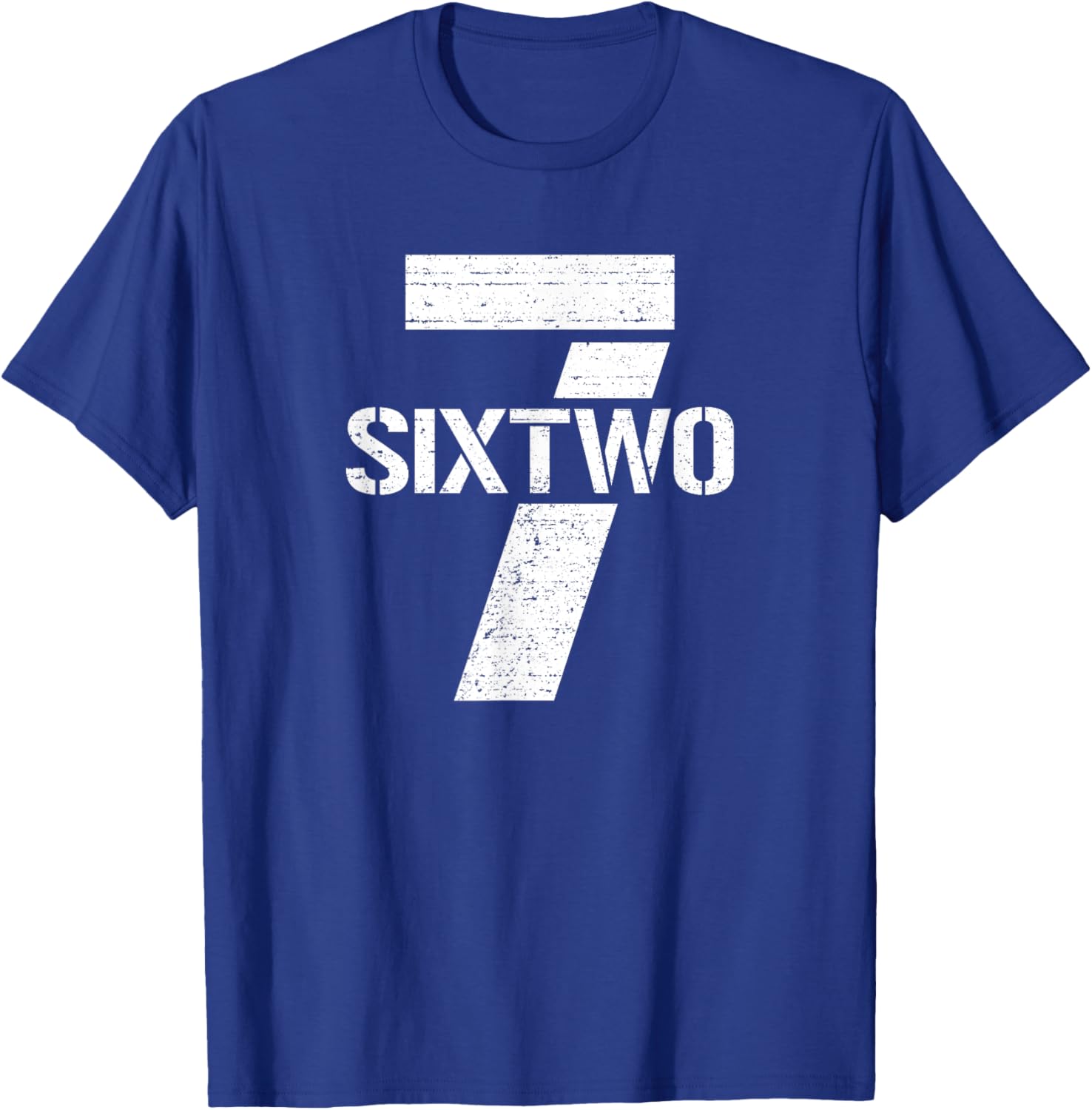 Seven Six Two Gun Caliber 7.62 mm Bullet Gun 7.62 T-Shirt - T-Shirt | Royal