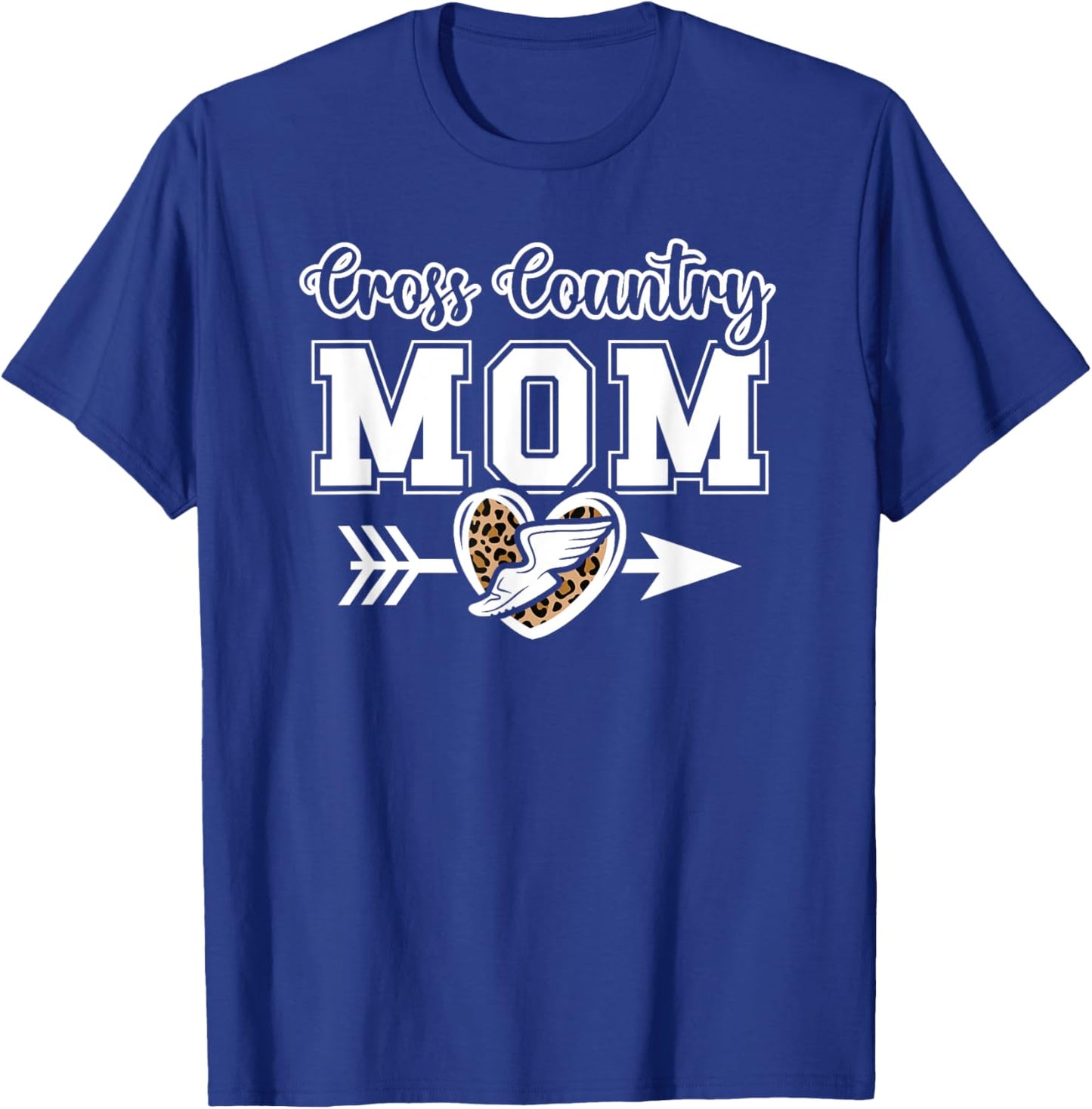 Cross Country Mom Of A Cross Country Runner Mama XC Mother T-Shirt - T-Shirt | Royal