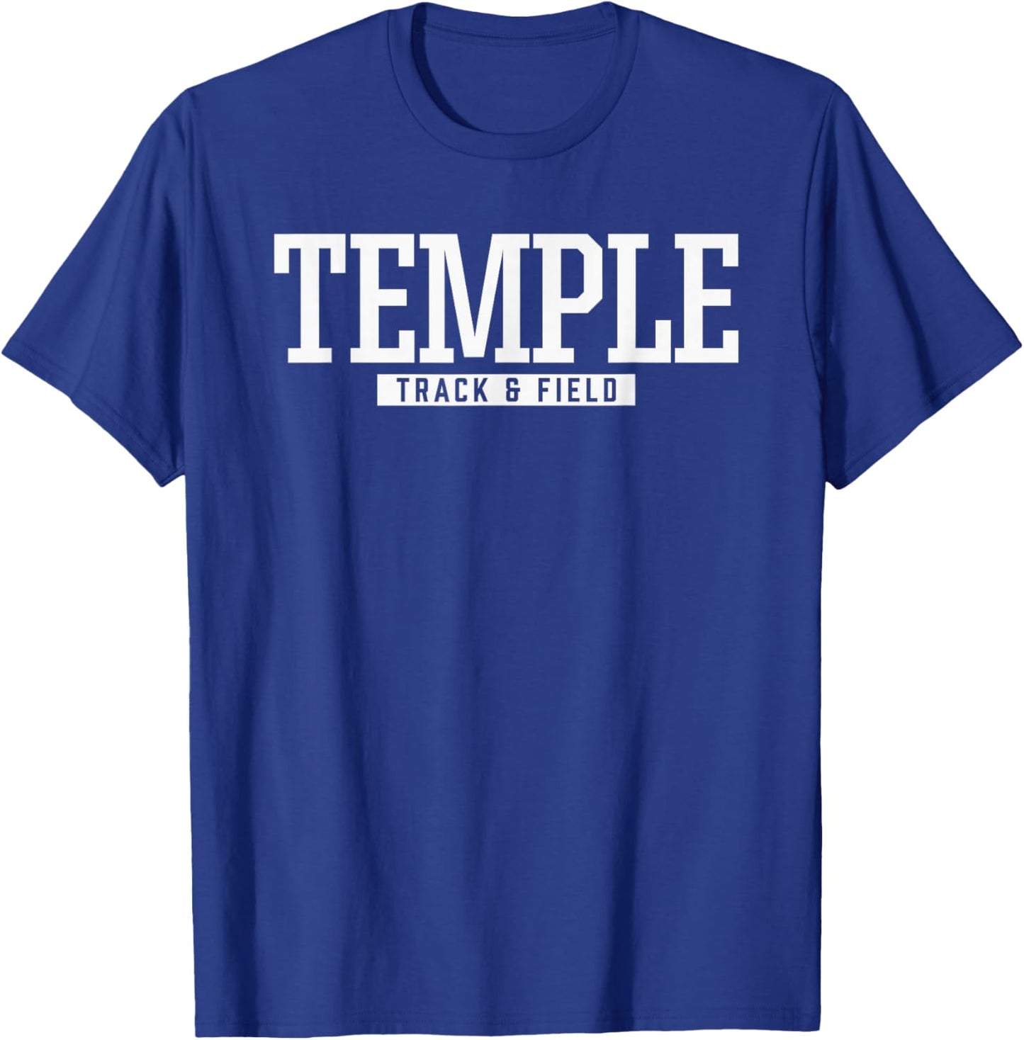 Temple High School Track & Field T-Shirt - T-Shirt | Royal