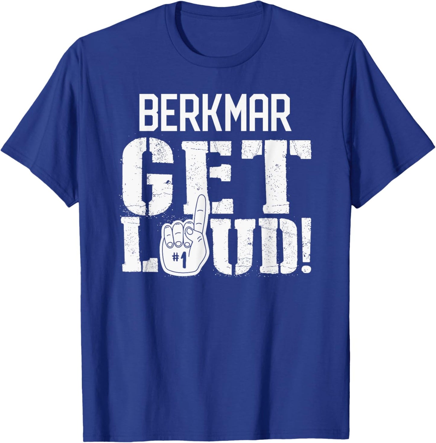 Berkmar High School Get Loud! T-Shirt - T-Shirt | Royal