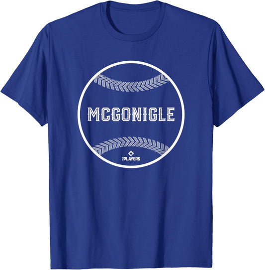 Baseball Line Gameday Kevin McGonigle Prospect Baseball Fan T-Shirt - T-Shirt | Royal
