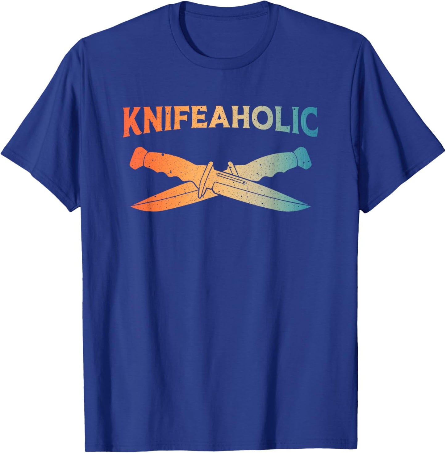Best Knife Art Women Collectible Knives Pocket Knife T-Shirt - T-Shirt | Royal