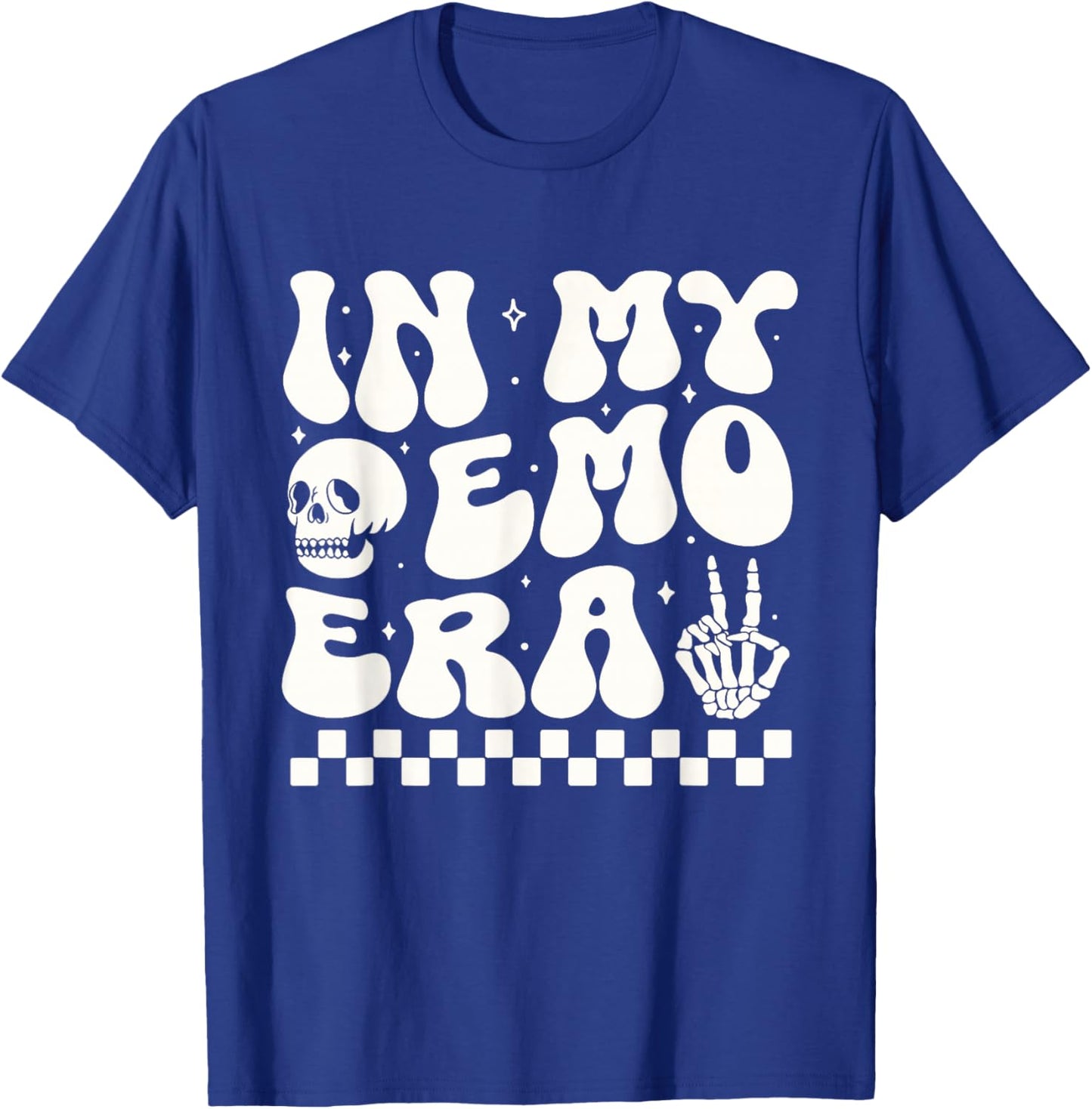 In My Emo Era Funny 90s Kids 90s Babies Millennials gifts T-Shirt - T-Shirt | Royal