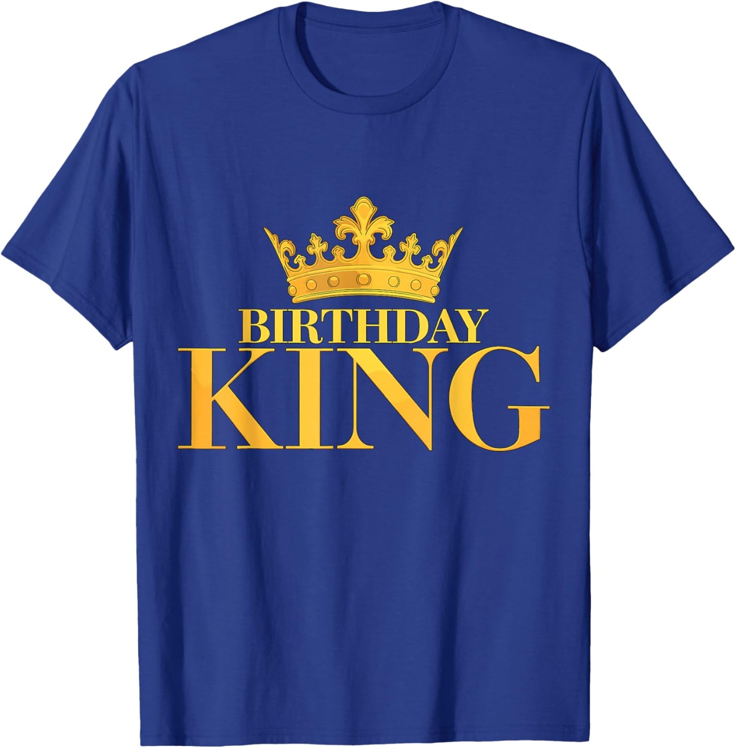 Birthday King T-Shirt - T-Shirt | Royal
