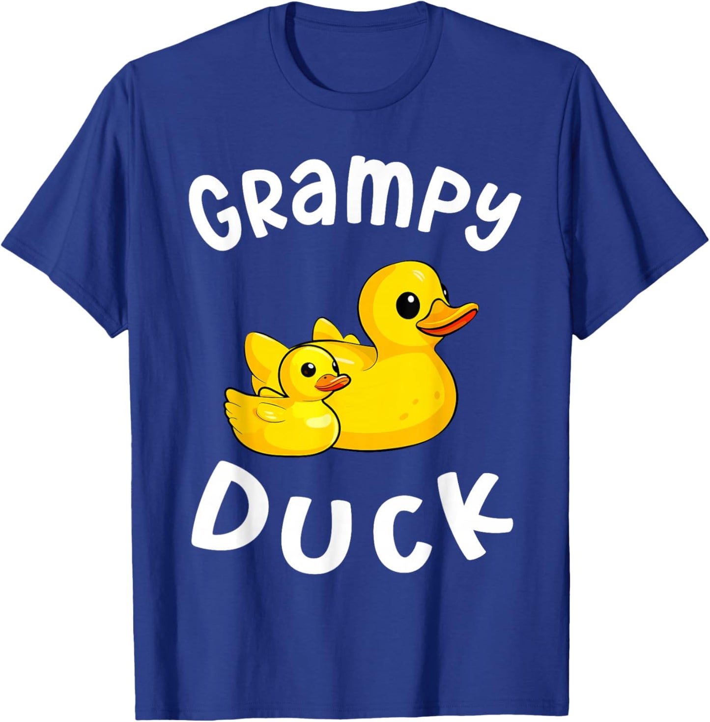 Grampy Duck Birthday Rubber Duck Kids Family Matching T-Shirt - T-Shirt | Royal