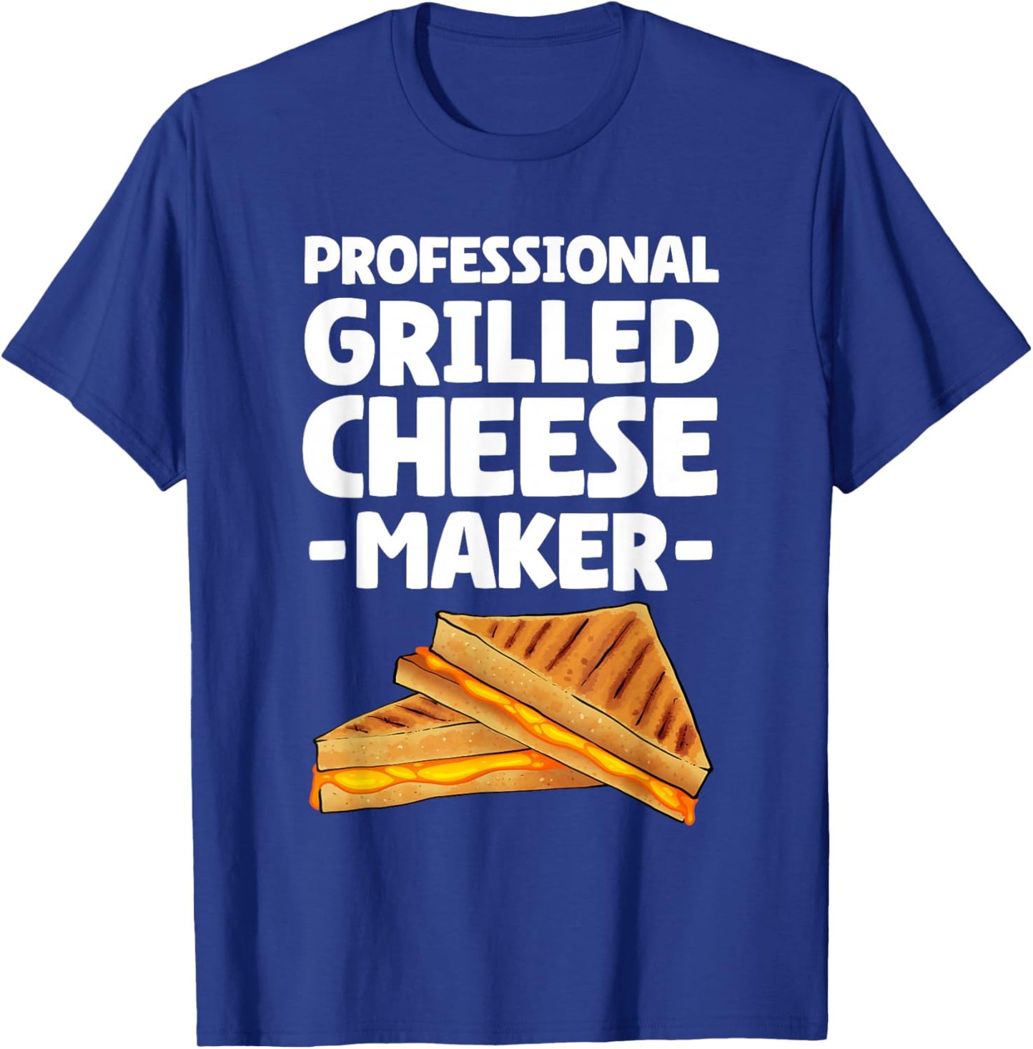 Funny Grilled Cheese Maker Art Women Grilled Cheese T-Shirt - T-Shirt | Royal