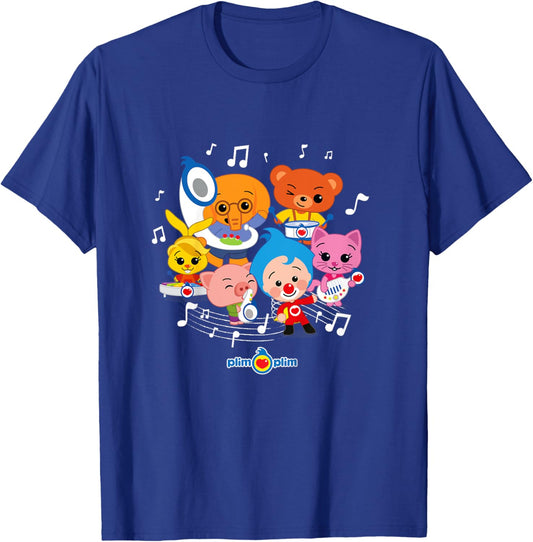 Kids Plim Plim The Kindness Hero - Colourful designs for children T-Shirt - T-Shirt | Royal
