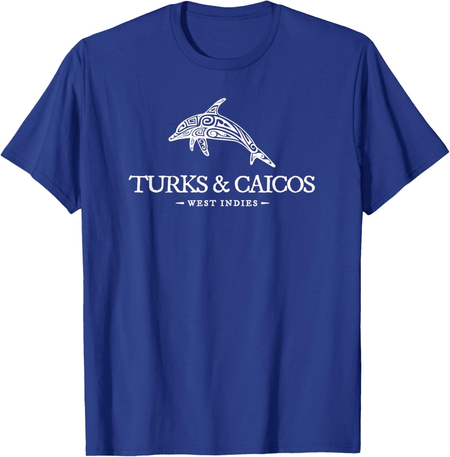 Turks and Caicos Islands Dolphin Cruise Vacation Souvenir T-Shirt - T-Shirt | Royal