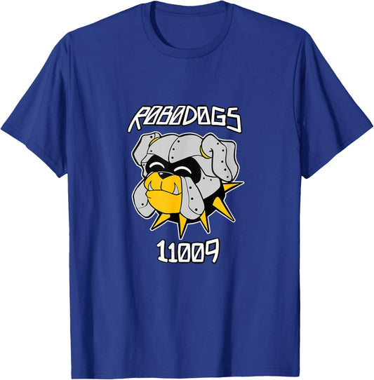 Robodog Metal Robot Spikes T-Shirt - T-Shirt | Royal