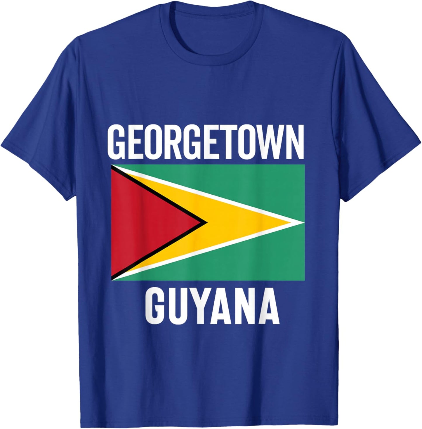 Guyana Souvenir Travel Vacation Men Women Guyanese Pride T-Shirt - T-Shirt | Royal