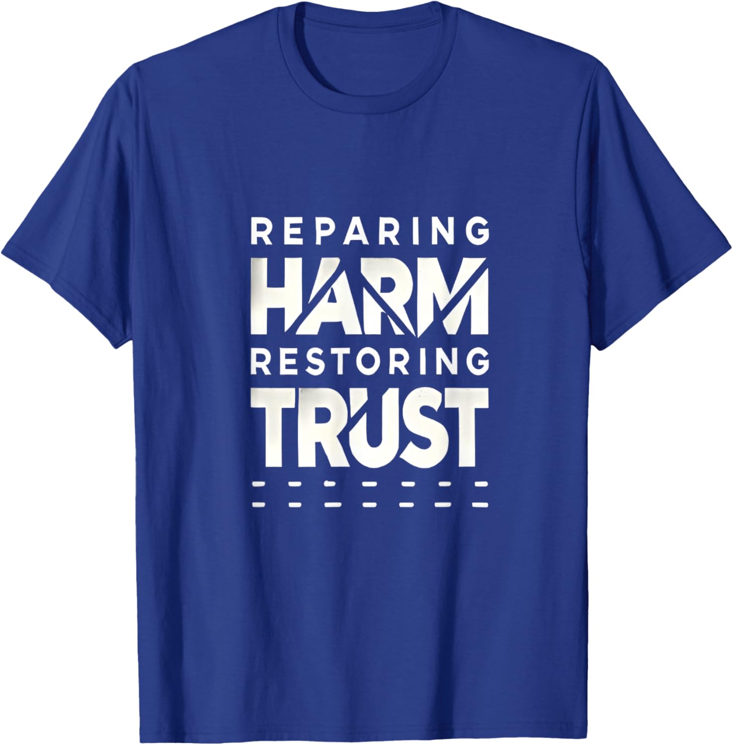 Restorative justice design for educators T-Shirt - T-Shirt | Royal