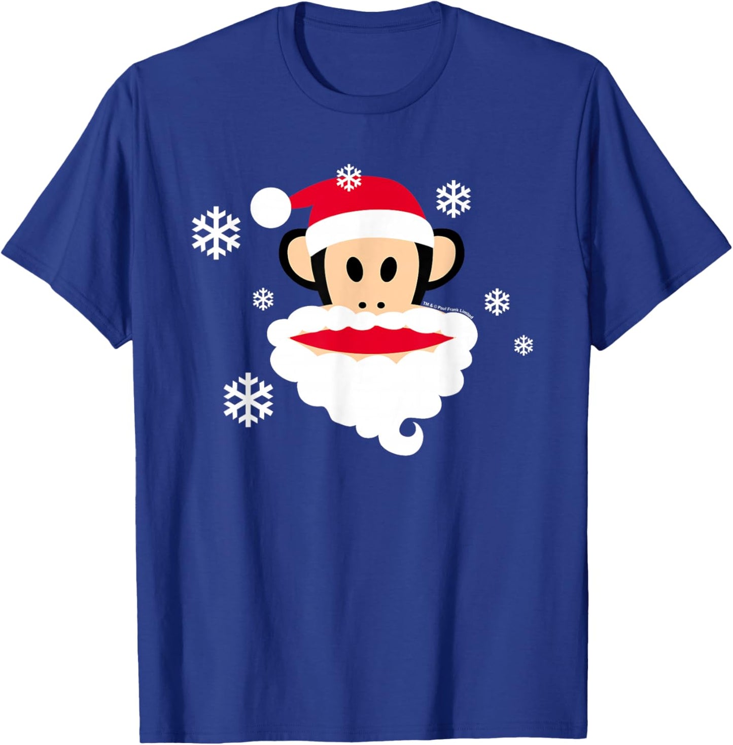 Paul Frank Santa Claus Julius Monkey Christmas T-Shirt - T-Shirt | Royal
