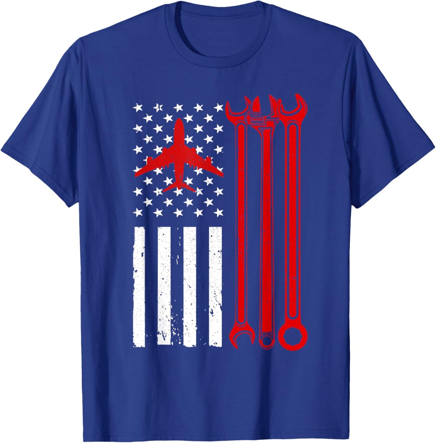 Aircraft Mechanic design Women Aviation Maintenance T-Shirt - T-Shirt | Royal