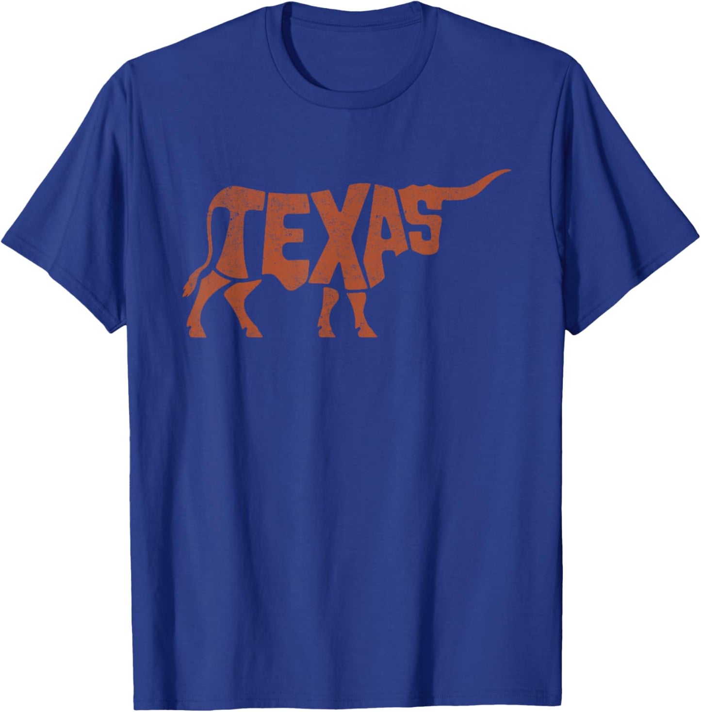 Texas Vintage Retro T-Shirt - T-Shirt | Royal