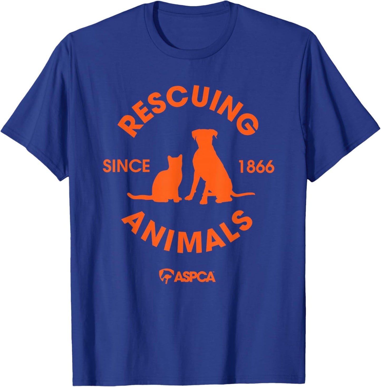 Rescuing Animals Since 1866 T-Shirt - T-Shirt | Royal