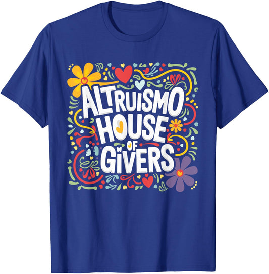 ALTRUISMO House of Givers, RCA Givers School Spirit T-Shirt - T-Shirt | Royal