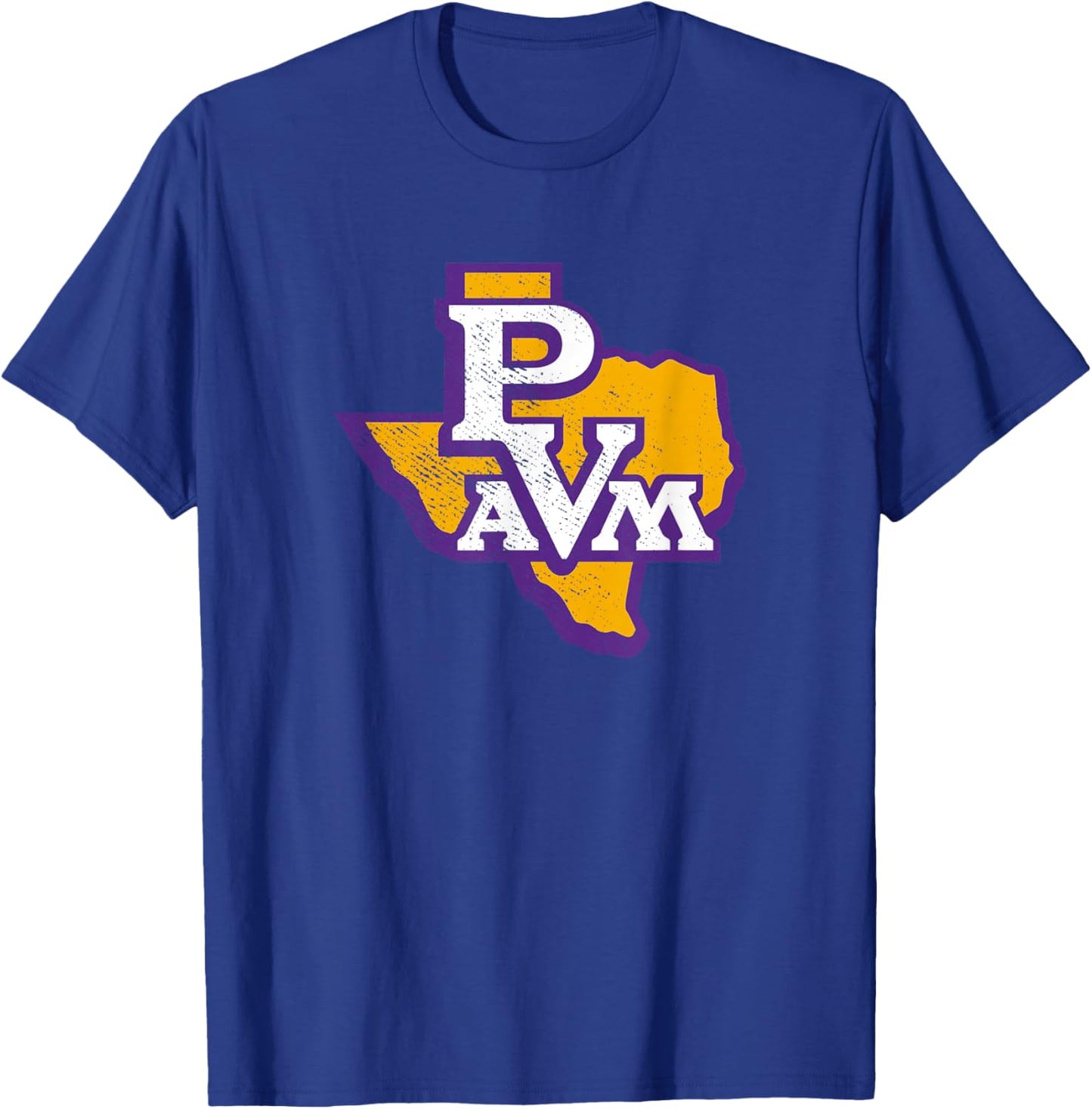 Prairie View A&M University Panthers State Shape T-Shirt - T-Shirt | Royal