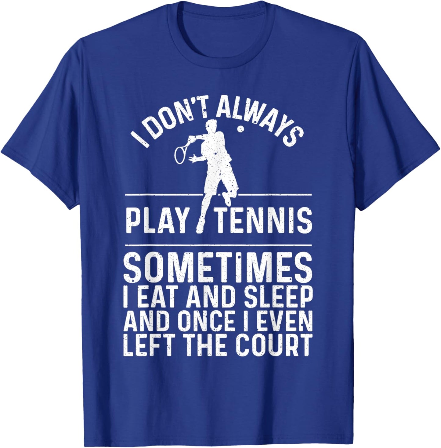 Cute Tennis Art Women Tennis Novelty Tennis Player T-Shirt - T-Shirt | Royal