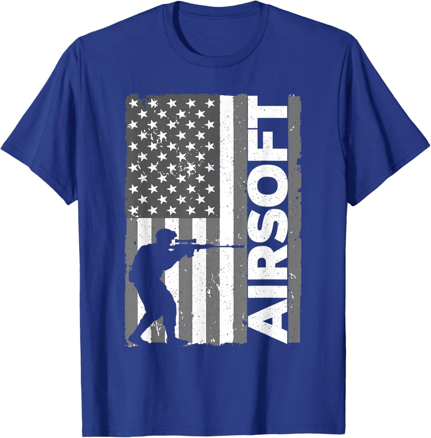 Cool Airsoft Art Women Airsoft Gun Airsoft Player T-Shirt - T-Shirt | Royal