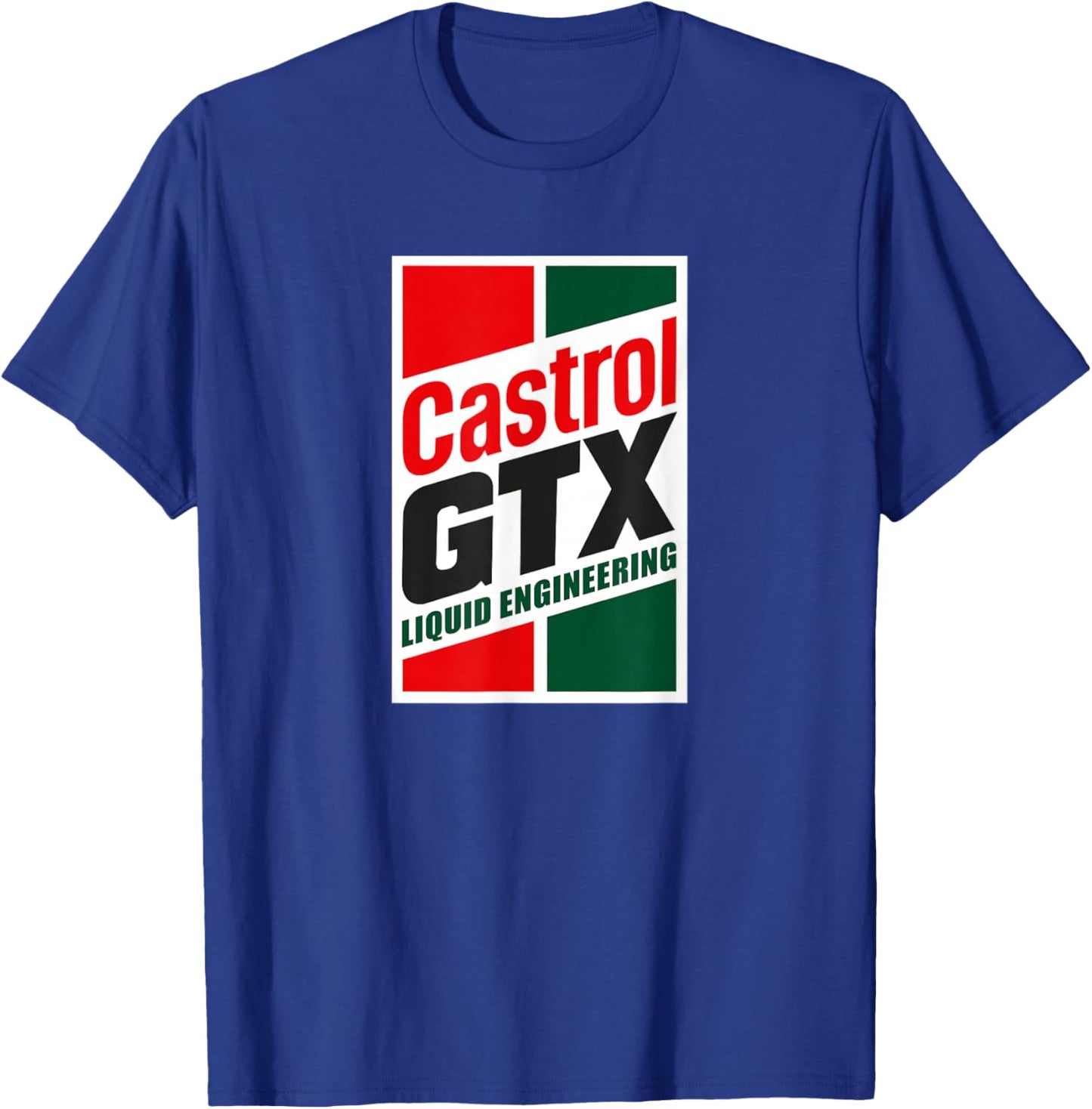 Vintage Castrol GTX Motor Oil Liquid Engineering PAPL1299 T-Shirt - T-Shirt | Royal