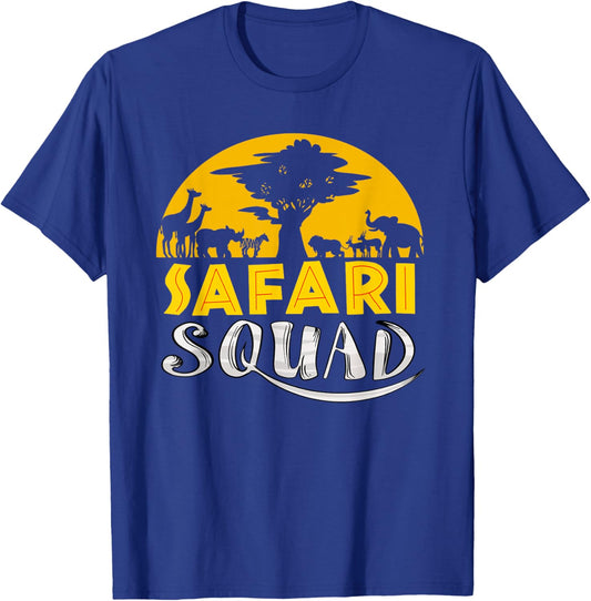 Cool Safari Costume Women Adult Africa Safari Tour T-Shirt - T-Shirt | Royal