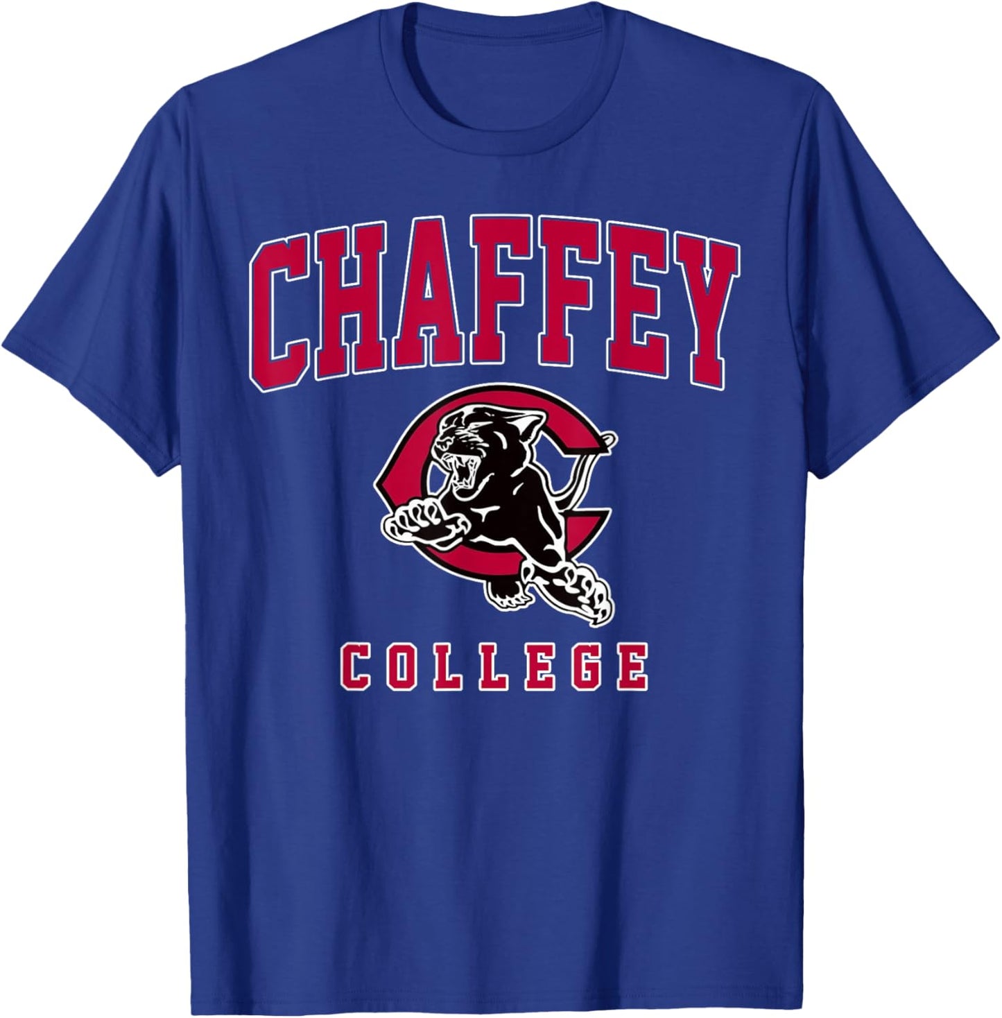 Chaffey College Arch Vintage Sports Design Men Women T-Shirt - T-Shirt | Royal