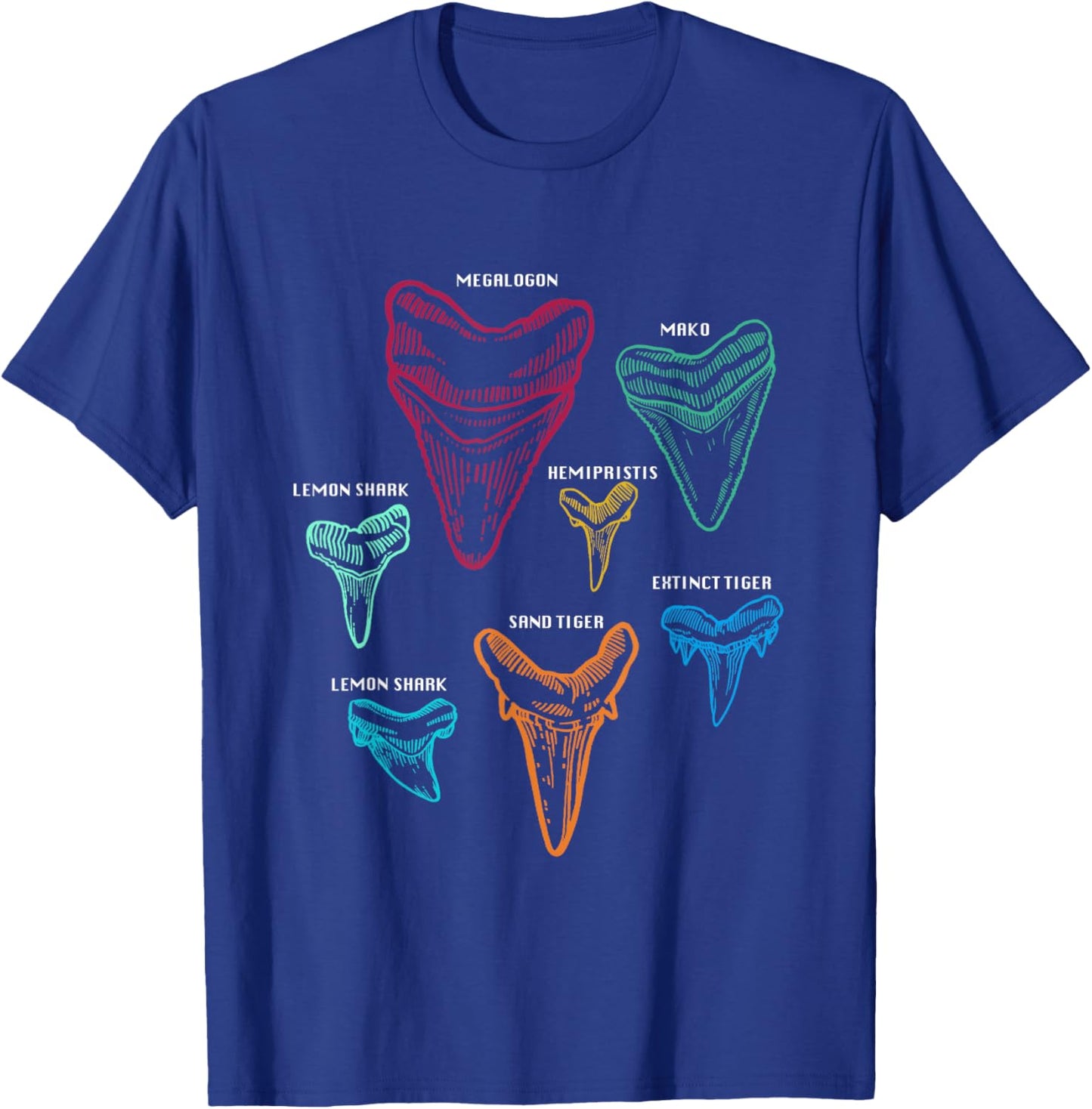 Funny Shark Tooth Sifter For Beach Shark Tooth Hunting Gifts T-Shirt - T-Shirt | Royal