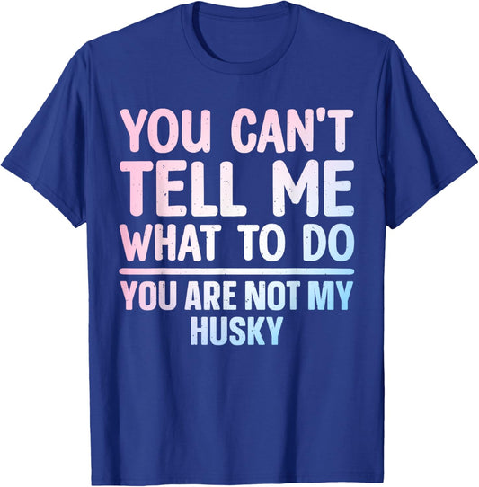 Husky Design Women Siberian Husky Dog Husky Lover T-Shirt - T-Shirt | Royal