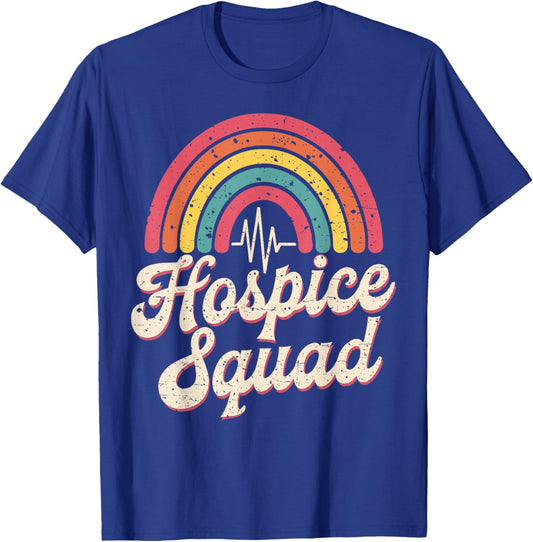 Hospice Squad Hospice Nurse T-Shirt - T-Shirt | Royal