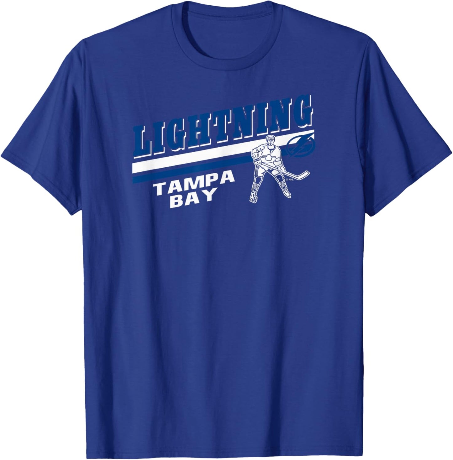 Tampa Bay Lightning Player Black Officially Licensed T-Shirt - T-Shirt | Royal