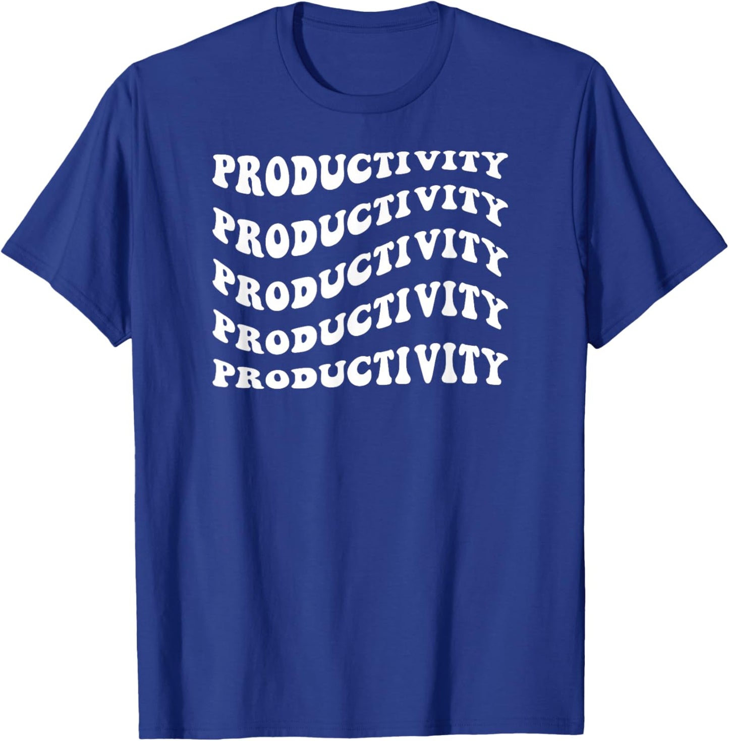 Productivity T-Shirt - T-Shirt | Royal