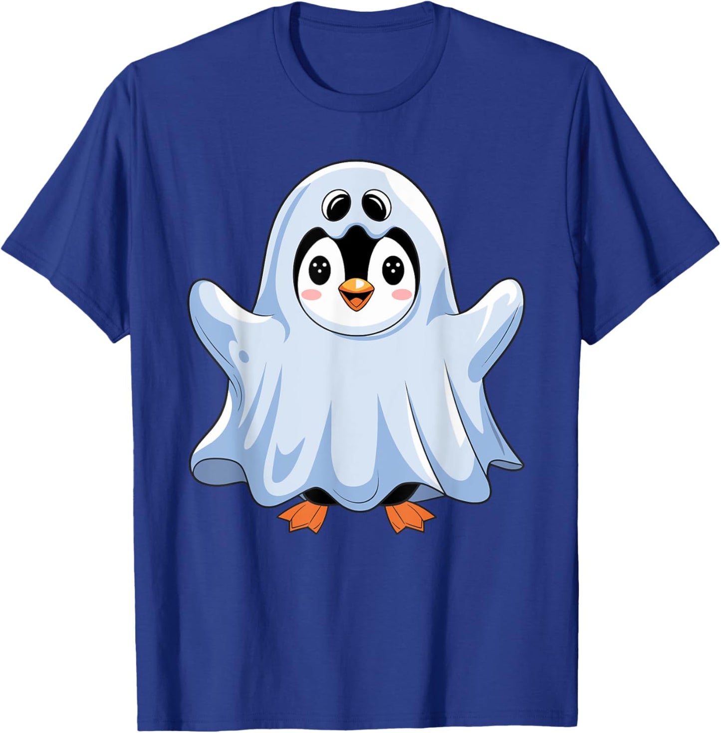 Penguin Halloween Cute Ghost Costume T-Shirt - T-Shirt | Royal