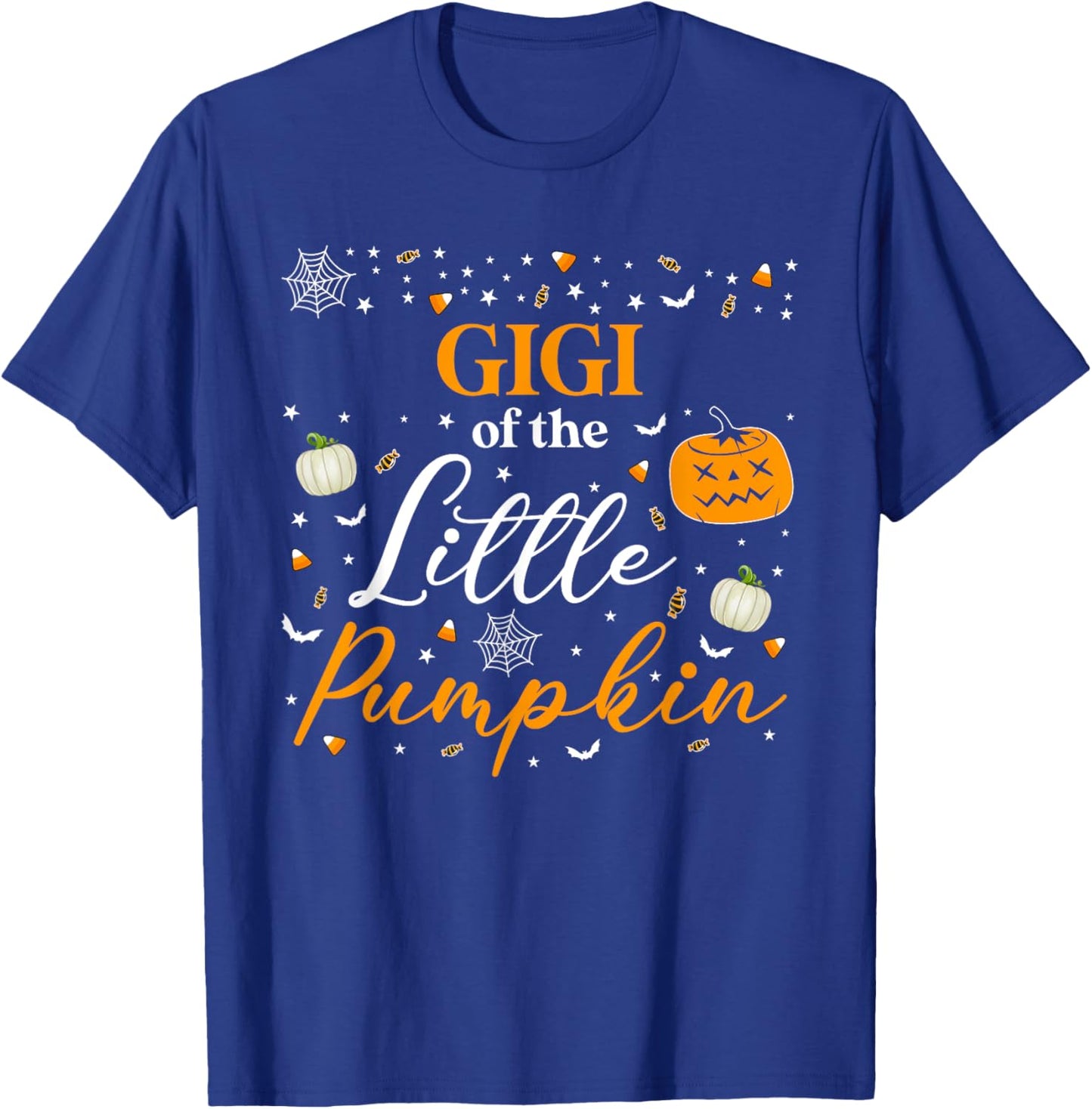 Gigi Of The Little Pumpkin Family Matching Halloween T-Shirt - T-Shirt | Royal