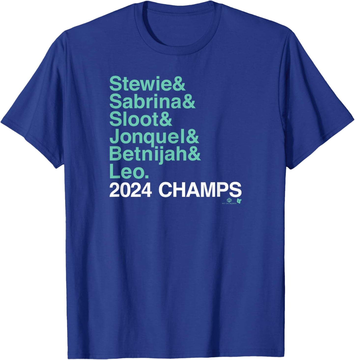 Ampersand 2024 Champs - New York Basketball T-Shirt - T-Shirt | Royal