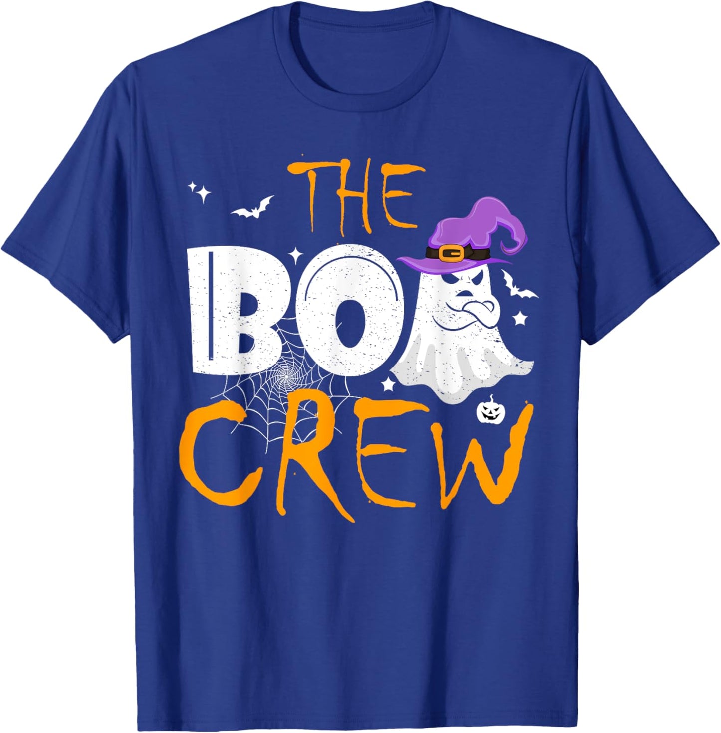 Halloween Ghost The Boo Crew Matching family Women Kids Men T-Shirt - T-Shirt | Royal