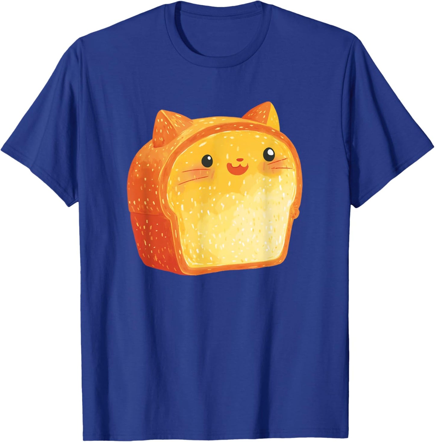Cute Cat Loaf Illustration Bread Cat T-Shirt - T-Shirt | Royal