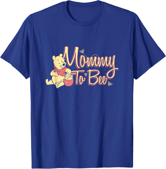 Disney Winnie the Pooh Mommy To Bee Cute Pooh Chets Logo T-Shirt - T-Shirt | Royal