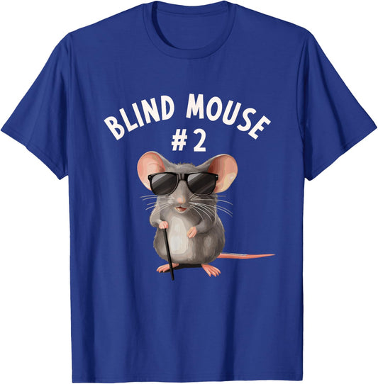 Matching Group Outfit #2 of 3 - Three Blind Mice Costume T-Shirt - T-Shirt | Royal