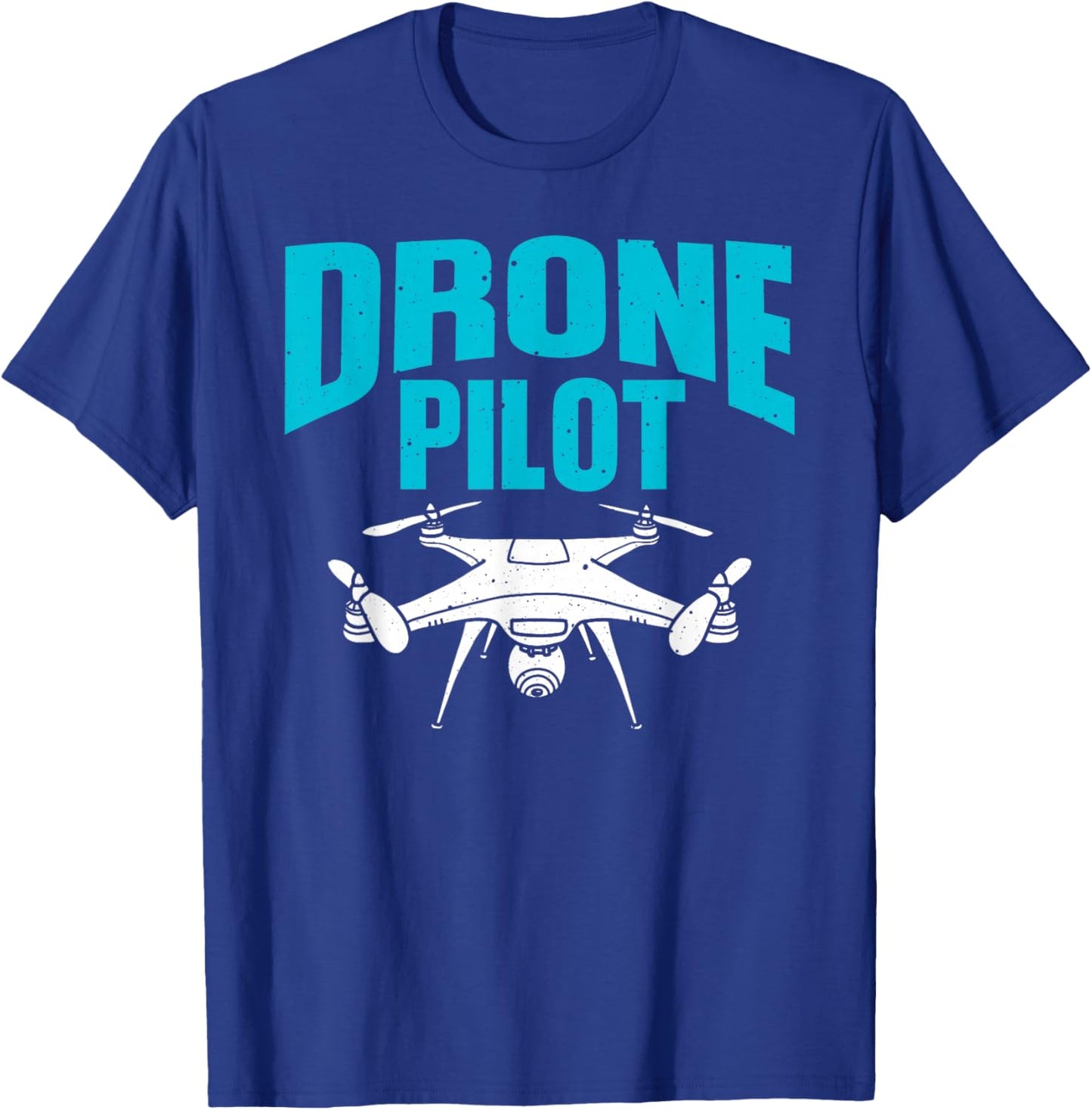 Best Drone Pilot Art Women Drone Enthusiast RC Drone T-Shirt - T-Shirt | Royal