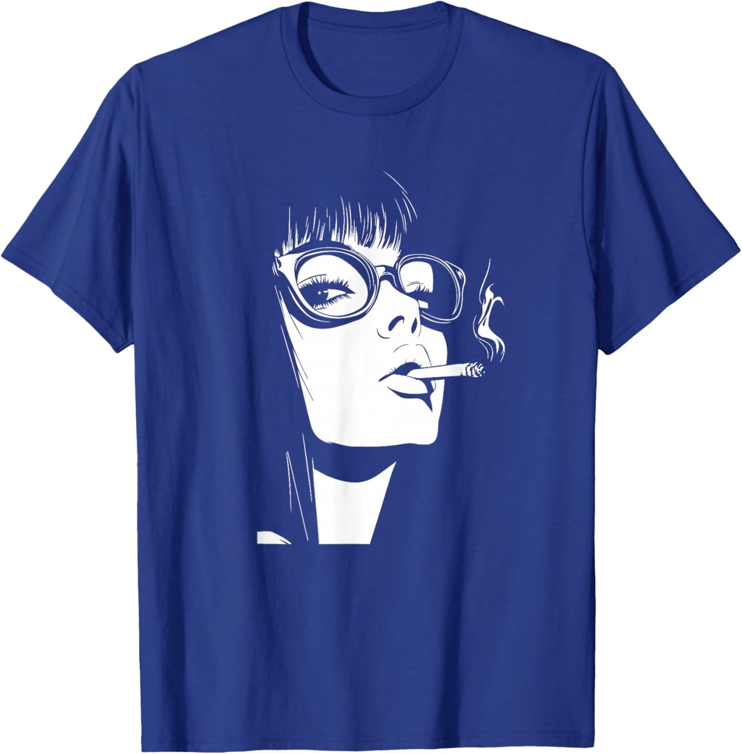Anime Girl Aesthetic Waifu Japanese T-Shirt - T-Shirt | Royal