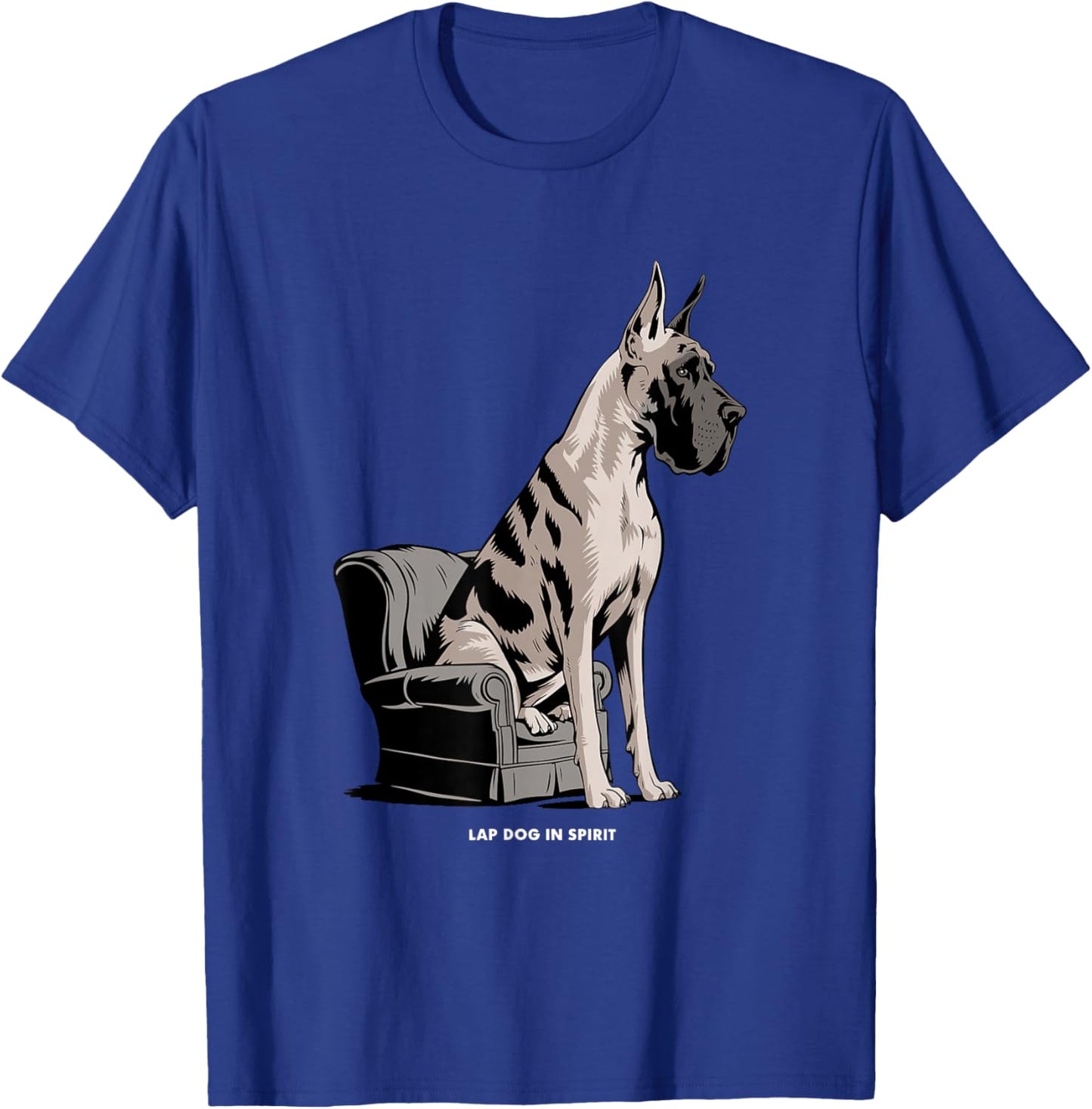 Funny Great Dane Dog T-Shirt - T-Shirt | Royal