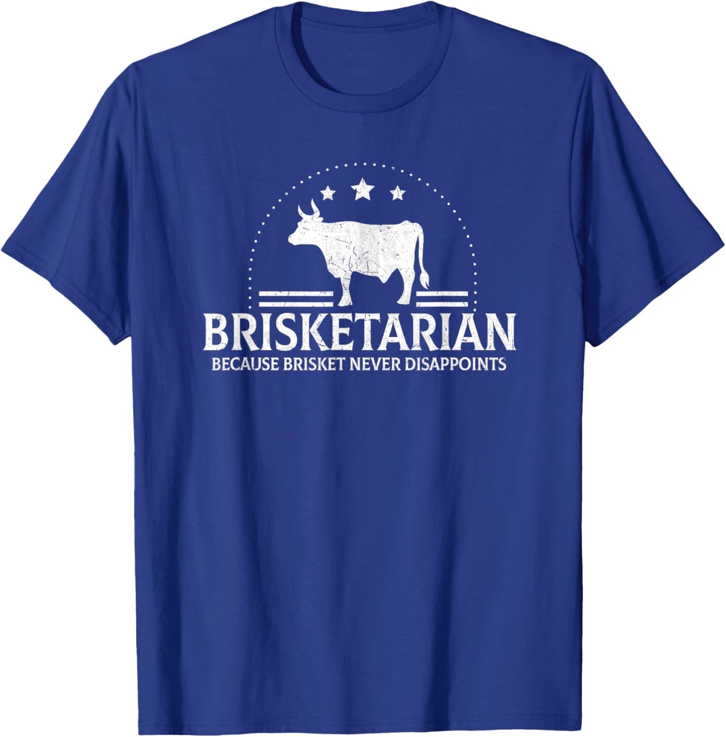 Brisketarian Because Brisket Never Disappoints BBQ Lover T-Shirt - T-Shirt | Royal