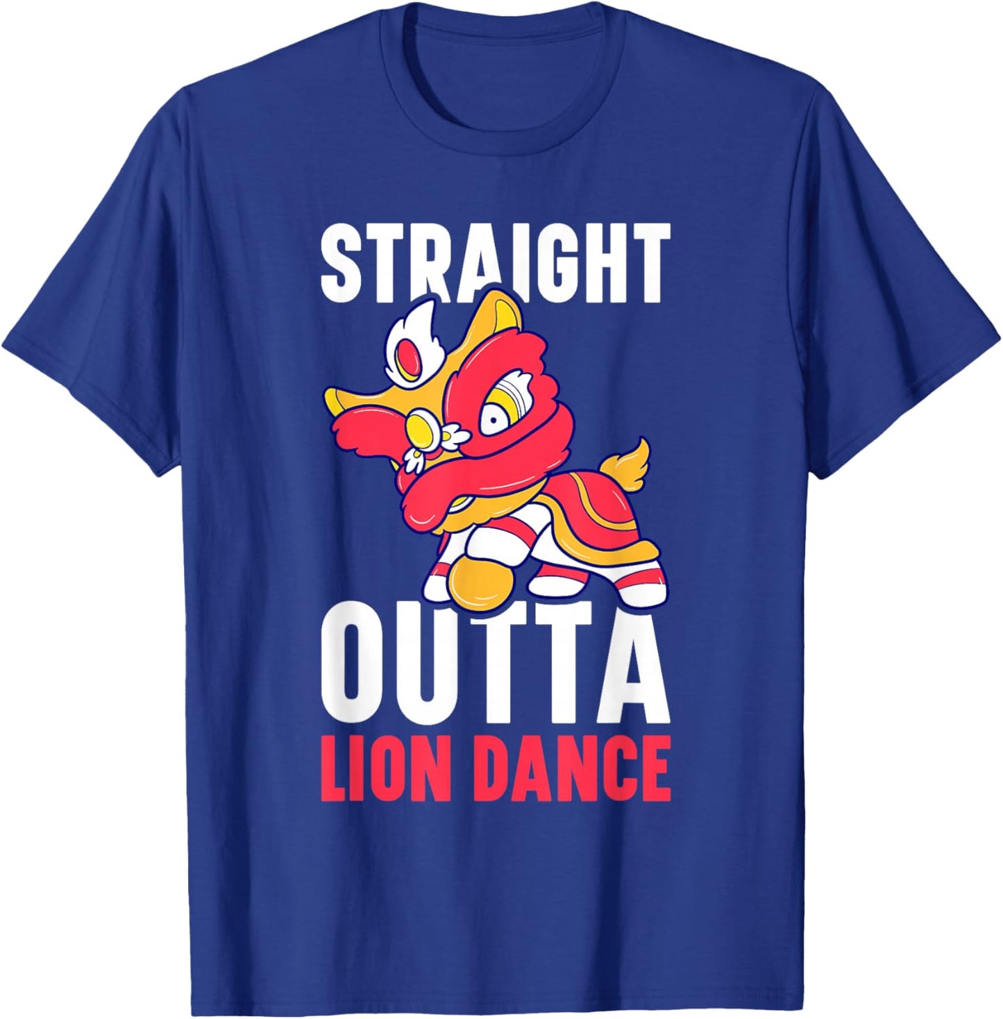 Lion Dance Lunar New Year Chinese New Year Lion Dance T-Shirt - T-Shirt | Royal