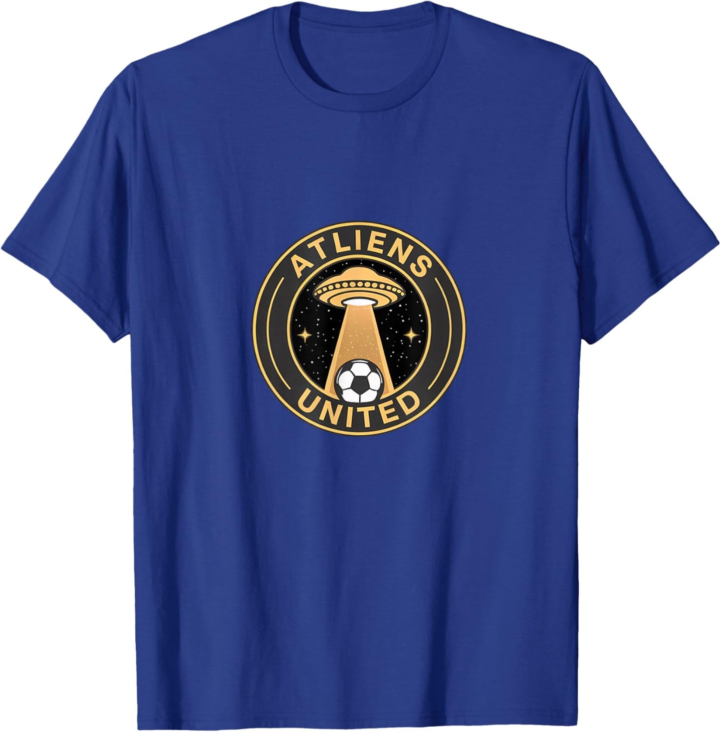 Atliens United, 404 United Atlanta Soccer Fan Jersey Funny T-Shirt - T-Shirt | Royal