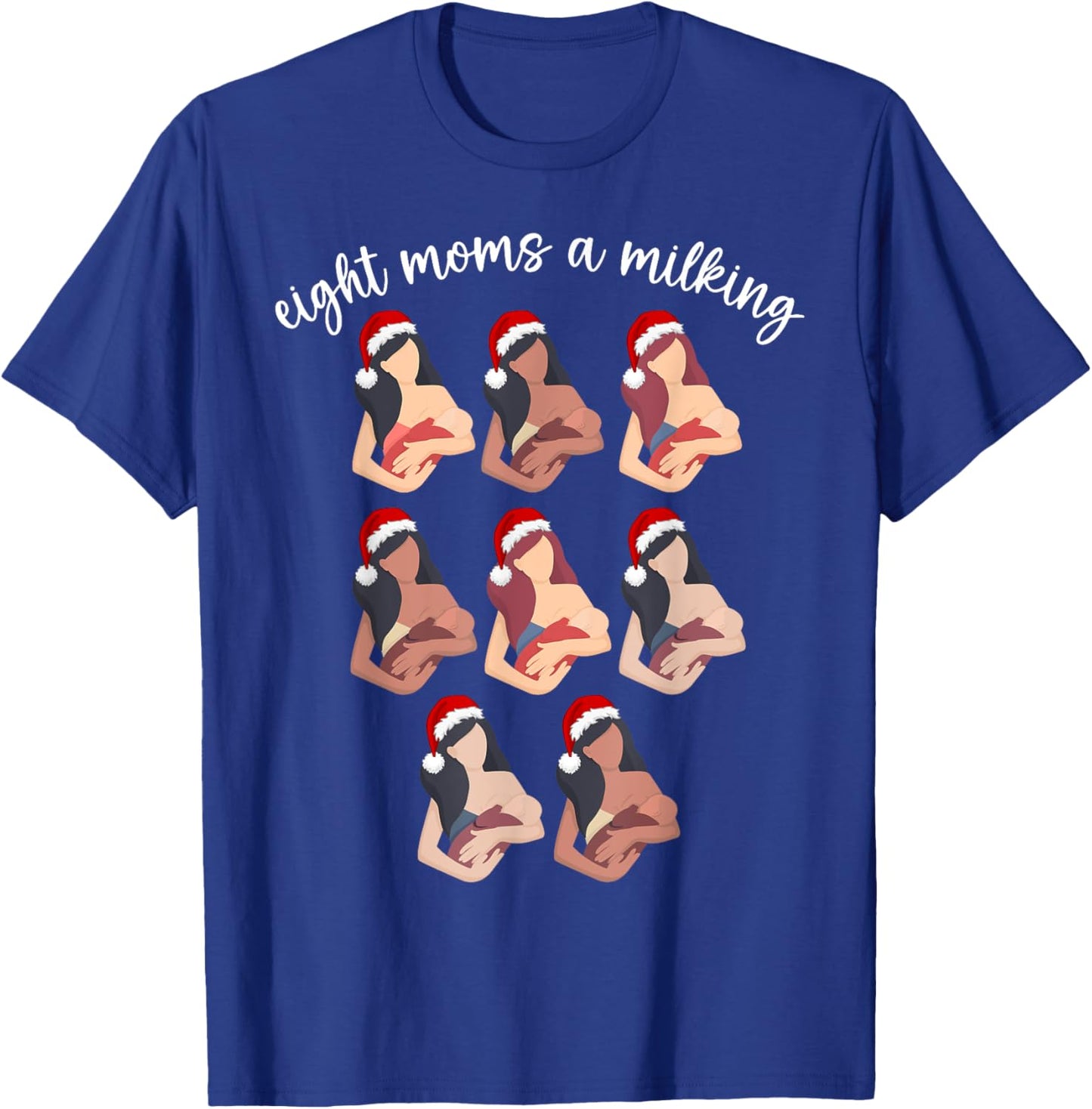 Christmas Lactation Consultant Breastfeeding Education IBCLC T-Shirt - T-Shirt | Royal